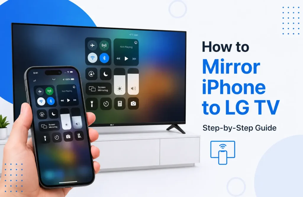 How to Mirror iPhone to LG TV: Step-by-Step Guide How to Mirror iPhone to LG TV: Step-by-Step Guide