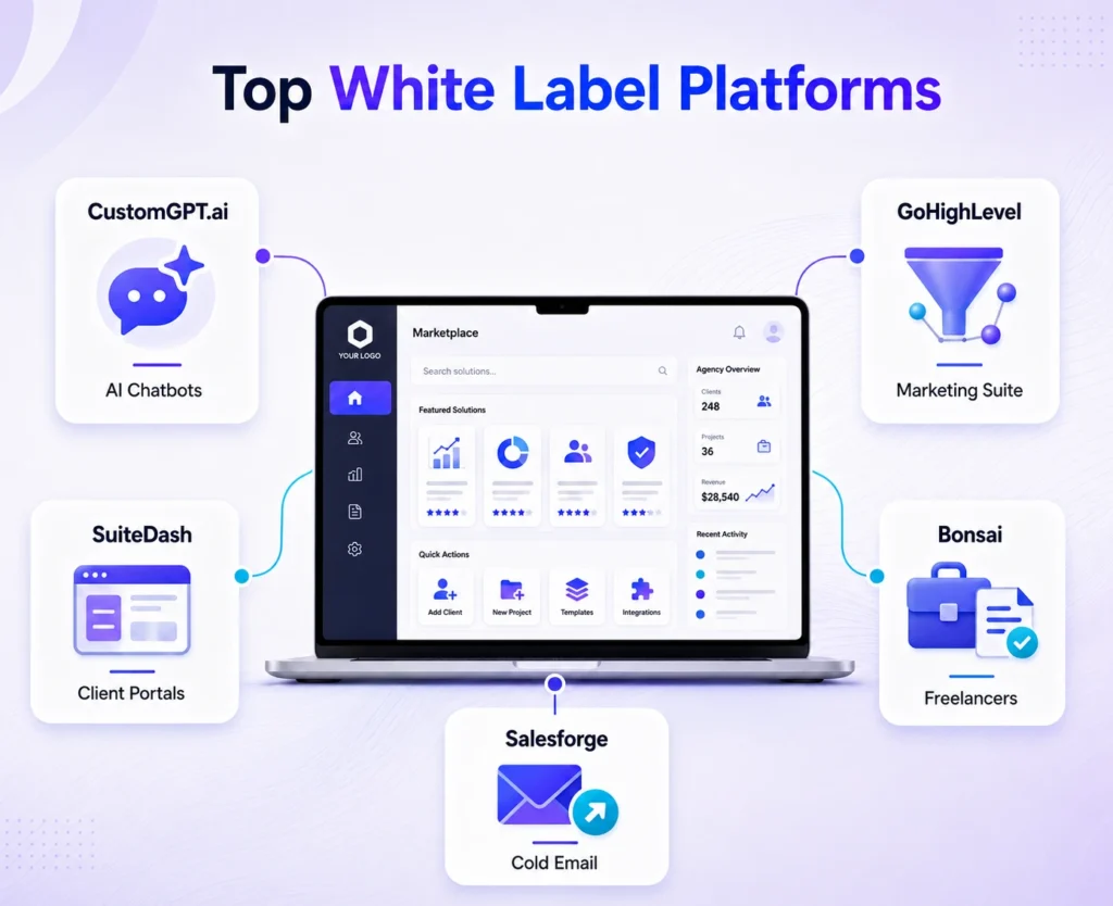 Best White Label Software Platforms in 2026