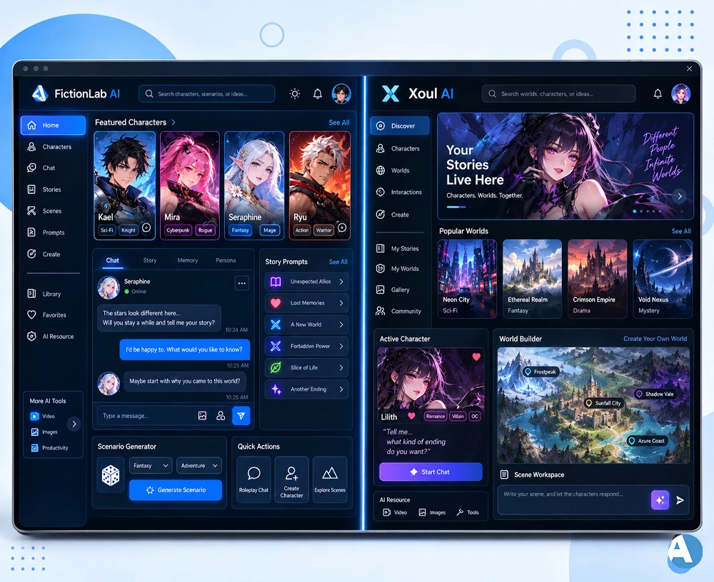 FictionLab AI vs Other AI Character Platforms