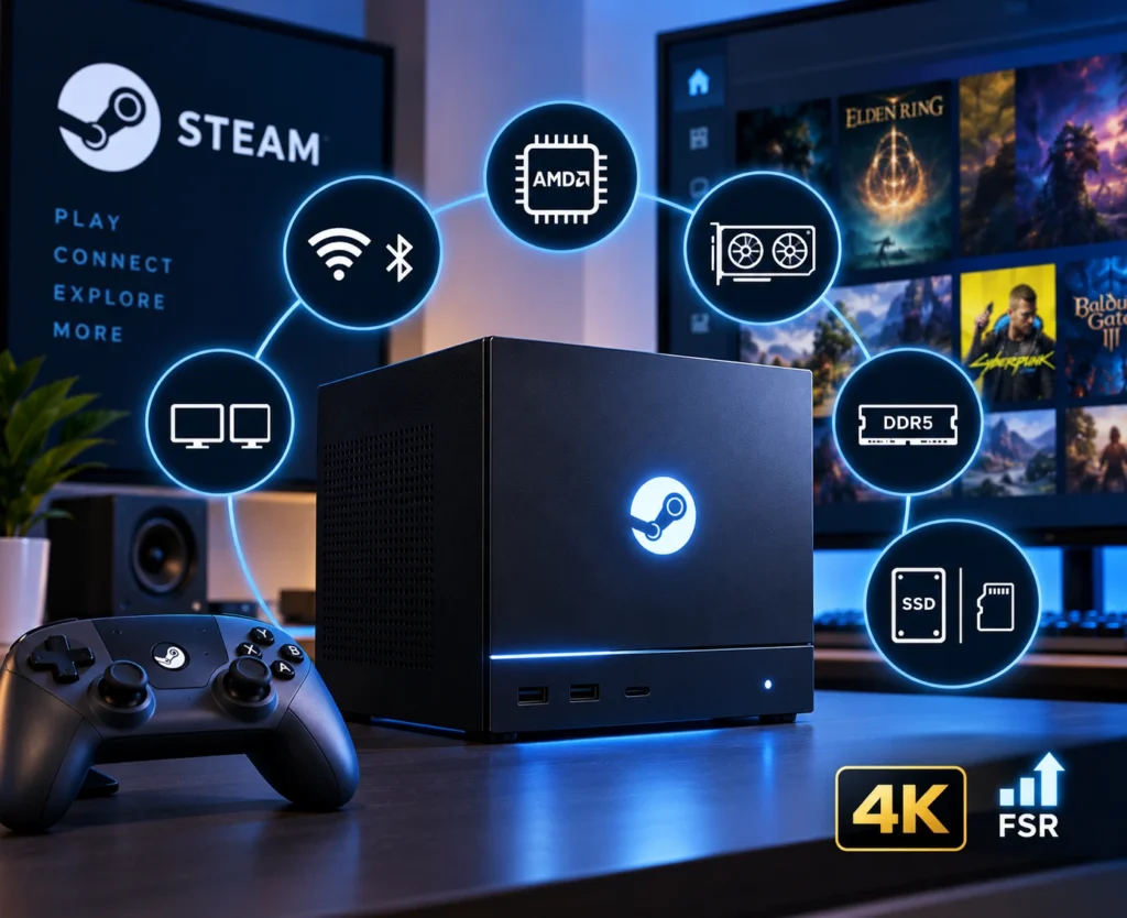Valve Steam Machine 2026 Specs